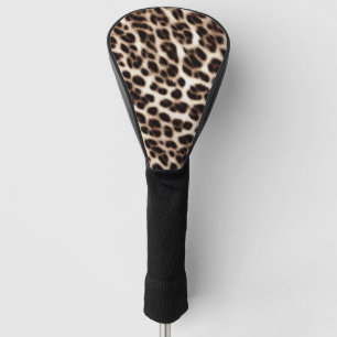 textuur van pelsdieren schil cheetah leopard golfheadcover