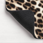 textuur van pelsdieren schil cheetah leopard muismat (Hoek)