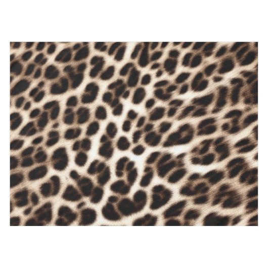 textuur van pelsdieren schil cheetah leopard tafelkleed (Voorkant (Horizontaal))