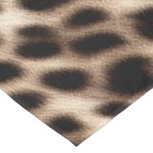 textuur van pelsdieren schil cheetah leopard tafelkleed (Gekanteld)