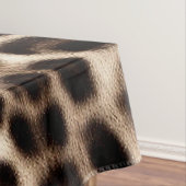 textuur van pelsdieren schil cheetah leopard tafelkleed (Voorbeeld)