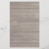 textuur van peulhout briefpapier (Achterkant)