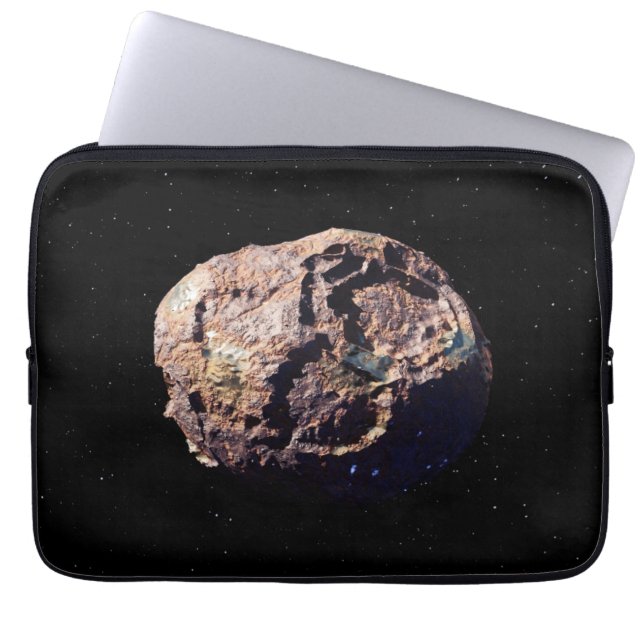 Textuur van psyche laptop sleeve (Voorkant)