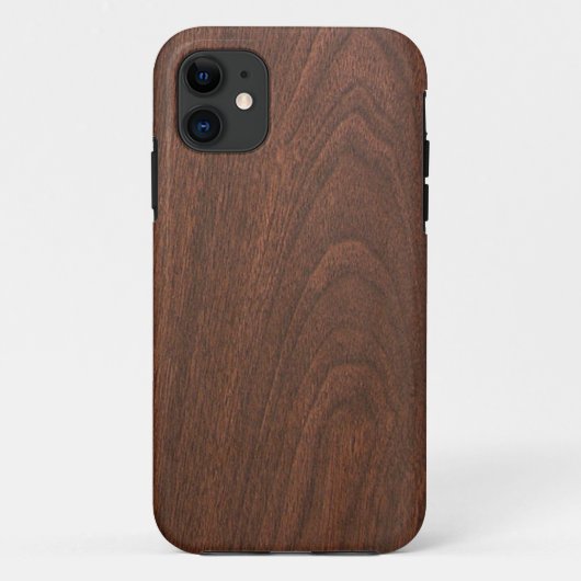 textuur van rood hout Case-Mate iPhone case (Achterkant)