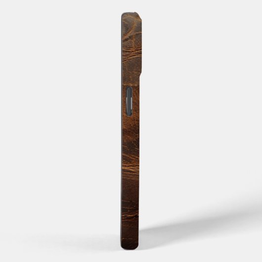 textuur van ruw leer Case-Mate iPhone case (Achterkant / Rechts)
