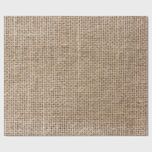 textuur van ruw linnen cadeaupapier (Vlak)