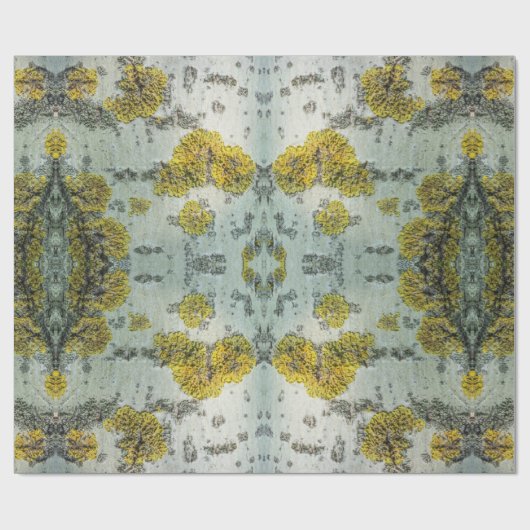 Textuur van schors van espen cadeaupapier (Vlak)