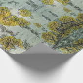 Textuur van schors van espen cadeaupapier (Hoek)