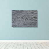 textuur van staalwol canvas afdruk (Insitu (Houten vloer))