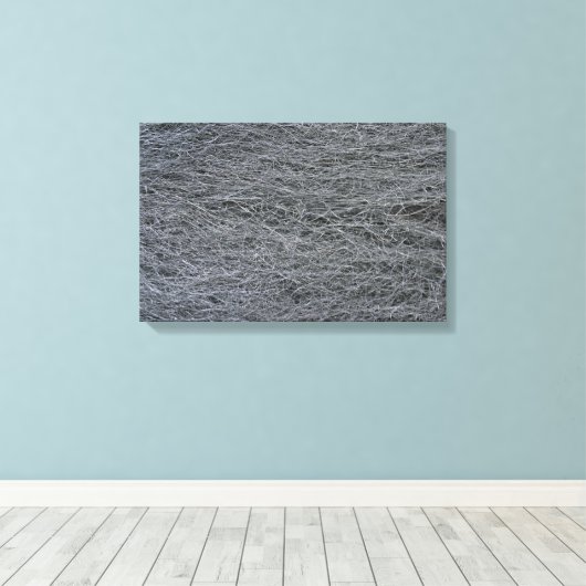 textuur van staalwol canvas afdruk (Insitu (Houten vloer))