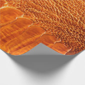 textuur van struisgras cadeaupapier (Hoek)