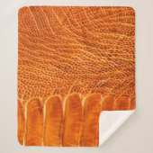 textuur van struisgras sherpa deken (Voorkant)