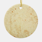 textuur van superverse bloemkool masa bueno keramisch ornament (Voorkant)