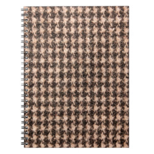 Textuur van tartan-ontwerpdoek. notitieboek