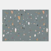 textuur van Terrazzo-steen, verpakkingspapier Inpakpapier Vel (Voorkant 3)