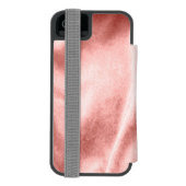 Textuur van weefsel 1 incipio iPhone portemonnee hoesje (Agenda Achterkant)