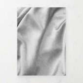 Textuur van weefsel 3 drieluik wenskaart (Cover)