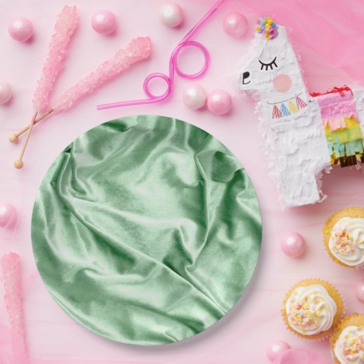 Textuur van weefsel 4 papieren bordje (Feest)