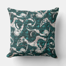 Textuur van witte vlekken gemengd in aquamarine me