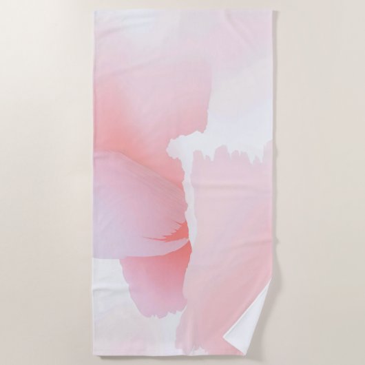 textuur van zacht abstracte waterverf strandlaken (Voorkant)