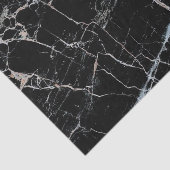 textuur van zwarte marmeren steen tissuepapier (Detail)