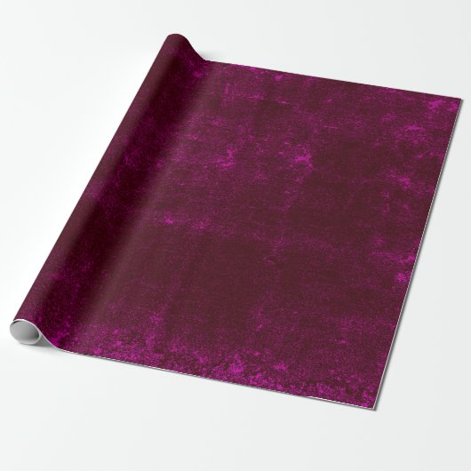 Textuur Vintage Donkerroze Fuchsia Decoupage Cadeaupapier (Uitgerold)