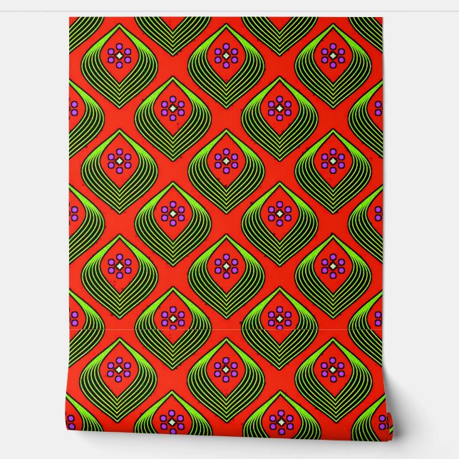 Textuur Vinyl Behang met Afneembare Folie - Levend (Afrollen)