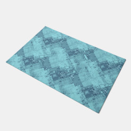 Textuur, water en ijs. deurmat