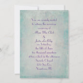 textuur Wedding Kaart (Achterkant)