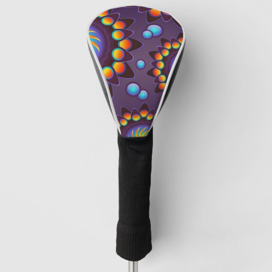 Textuur | Zazzle_Growshop. Golfheadcover (Voorkant)