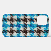 textuurachtergrond van het Flannelweefsel. Case-Mate iPhone Case (Achterkant (horizontaal))