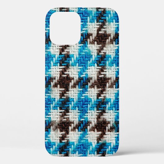 textuurachtergrond van het Flannelweefsel. Case-Mate iPhone Case (Achterkant)
