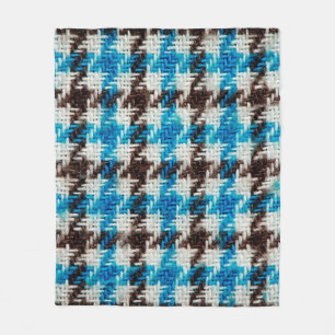 textuurachtergrond van het Flannelweefsel. Fleece Deken
