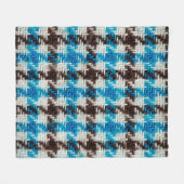 textuurachtergrond van het Flannelweefsel. Fleece Deken (Voorkant (Horizontaal))