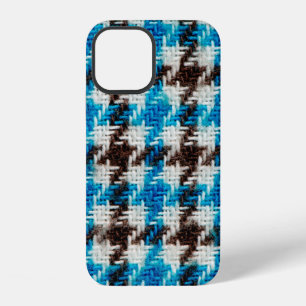 textuurachtergrond van het Flannelweefsel. iPhone 12 Hoesje