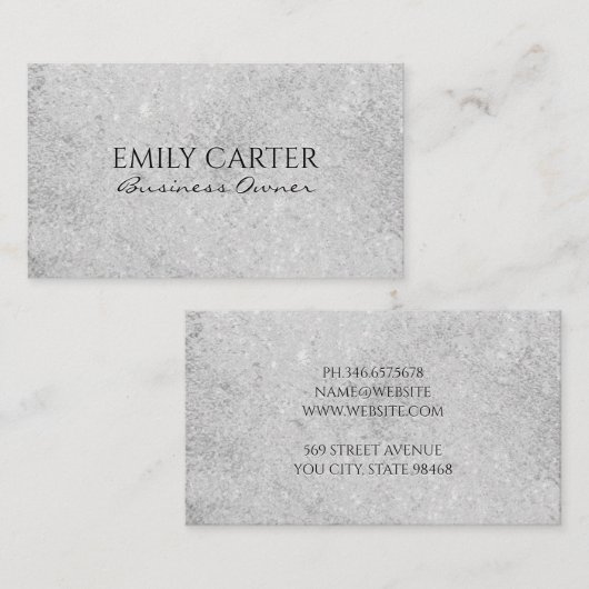  textuurachtergrond visitekaartje (Voorkant / Achterkant)