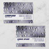 Textuurband 01 visitekaartje (Voorkant / Achterkant)