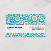 Textuurband - Abstract 030413 Visitekaartje (Achterkant)