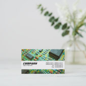 Textuurband - Circuitry Visitekaartje (Staand voorkant)