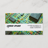 Textuurband - Circuitry Visitekaartje (Achterkant)