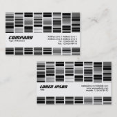 Textuurband - Codex Visitekaartje (Voorkant / Achterkant)