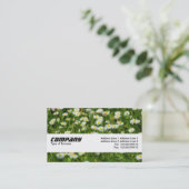 Textuurband - Daisy Meadow Visitekaartje (Staand voorkant)