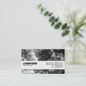 Textuurband - in de bomen visitekaartje (Staand voorkant)