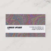 Textuurband - Psychedelic Rock Visitekaartje (Achterkant)