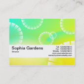 Textuurband V2 - Abstract 01 Visitekaartje (Achterkant)