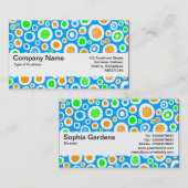 Textuurband V2 - Abstract 030413 Visitekaartje (Voorkant / Achterkant)