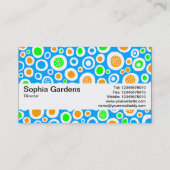 Textuurband V2 - Abstract 030413 Visitekaartje (Achterkant)