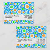 Textuurband V2 - Abstract 030413 Visitekaartje (Voorkant / Achterkant)