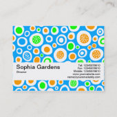 Textuurband V2 - Abstract 030413 Visitekaartje (Achterkant)