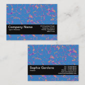 Textuurband V2 - Abstract 080716(1) Visitekaartje (Voorkant / Achterkant)